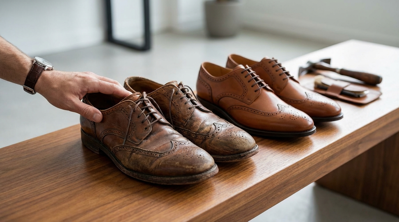 革靴の寿命を見極める|買い替え時期の7つのサイン