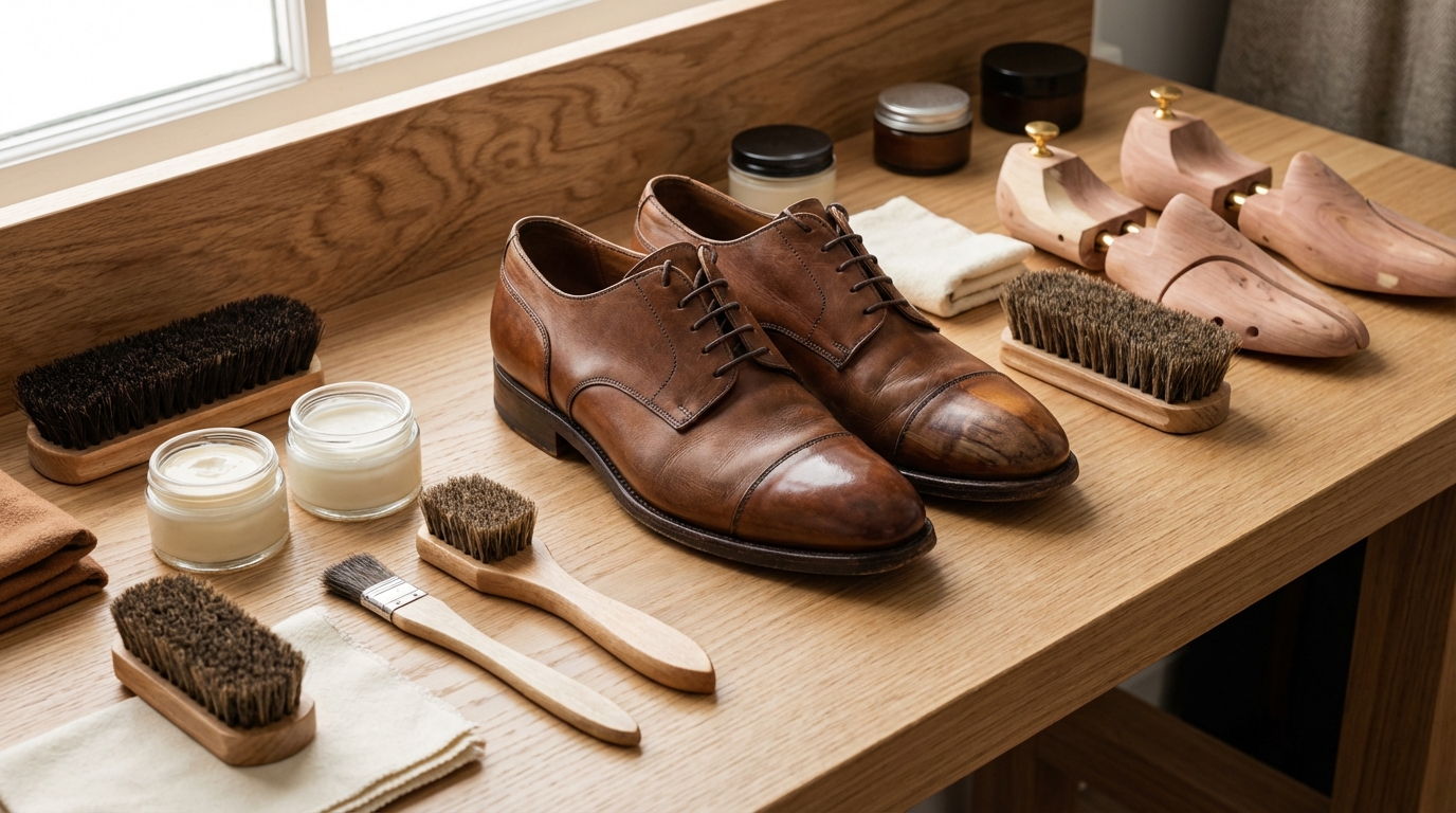 【工程別】革靴の手入れ頻度を詳しく解説