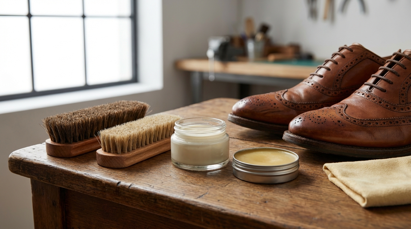 革靴の手入れに必要な道具5点と選び方