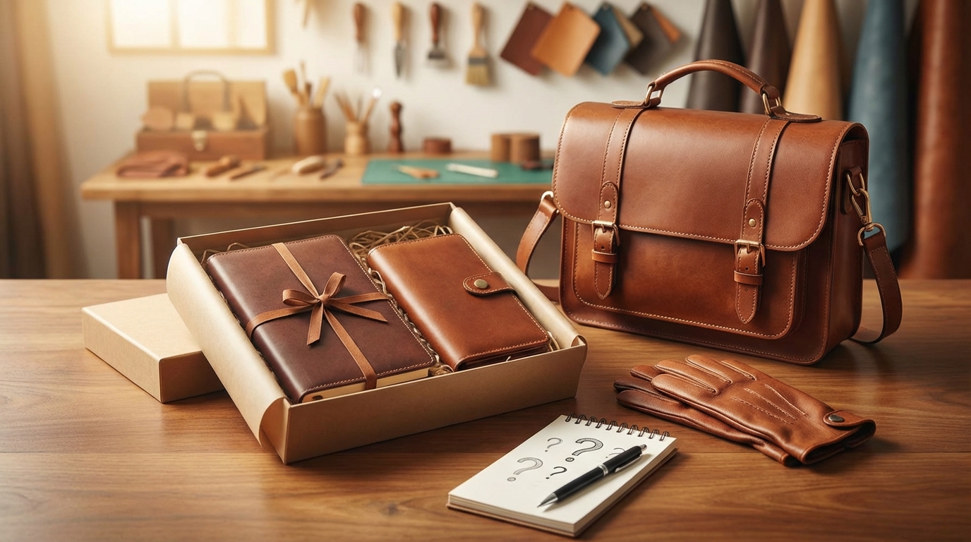 革製品プレゼントでよくある質問【Q&A】