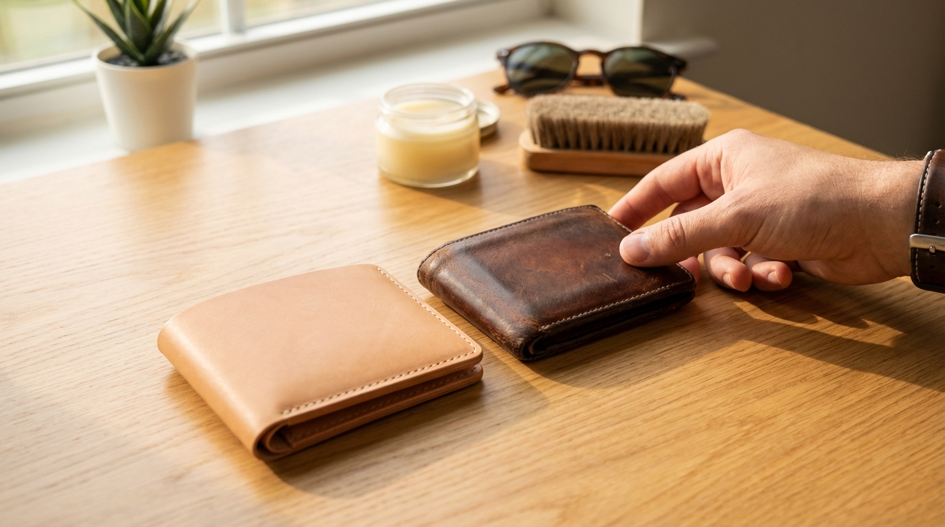 革財布に経年変化が起こる仕組み|3つの要因