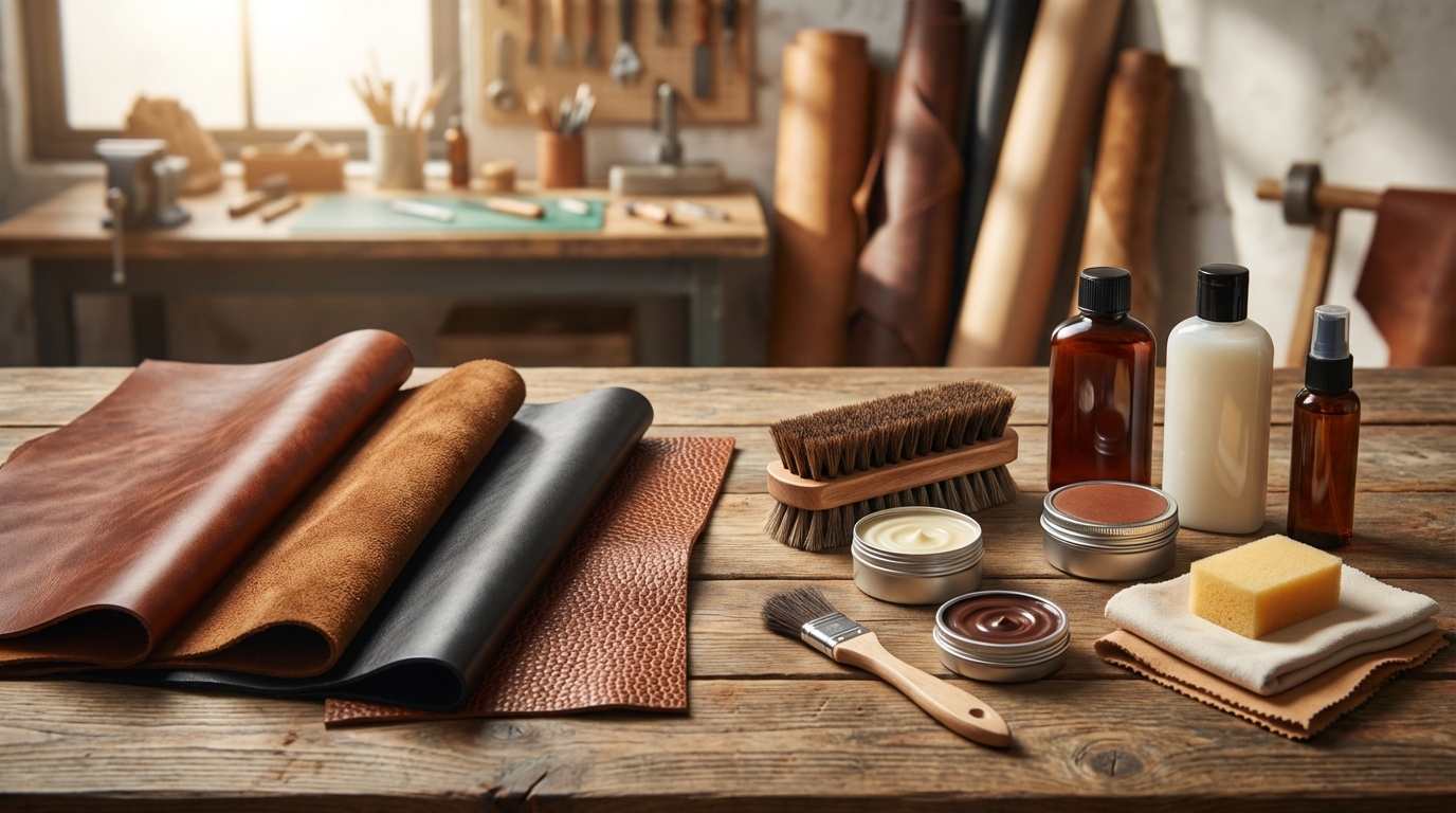 【種類別】革の特徴と手入れ方針の違い