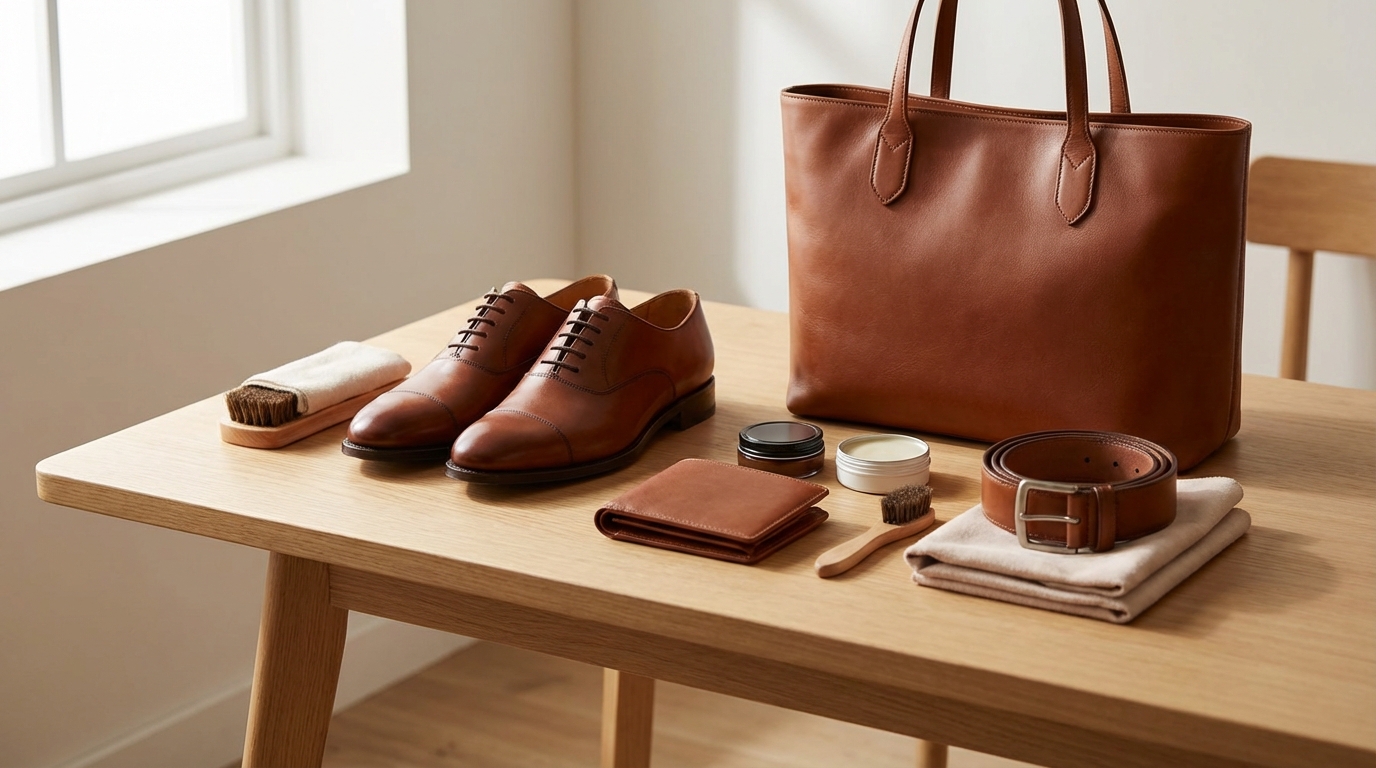 【アイテム別】革財布・バッグ・靴・ベルトの手入れポイント