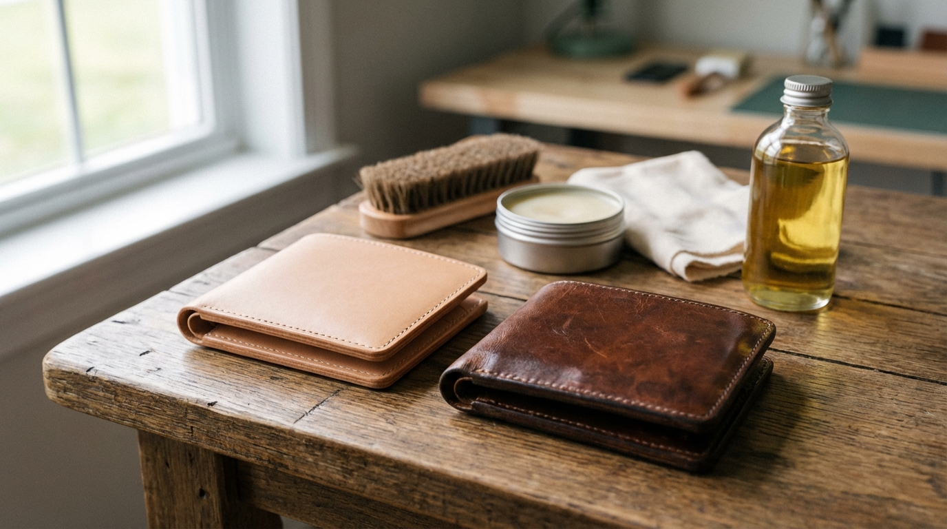 革財布を綺麗に経年変化させる5つのコツ