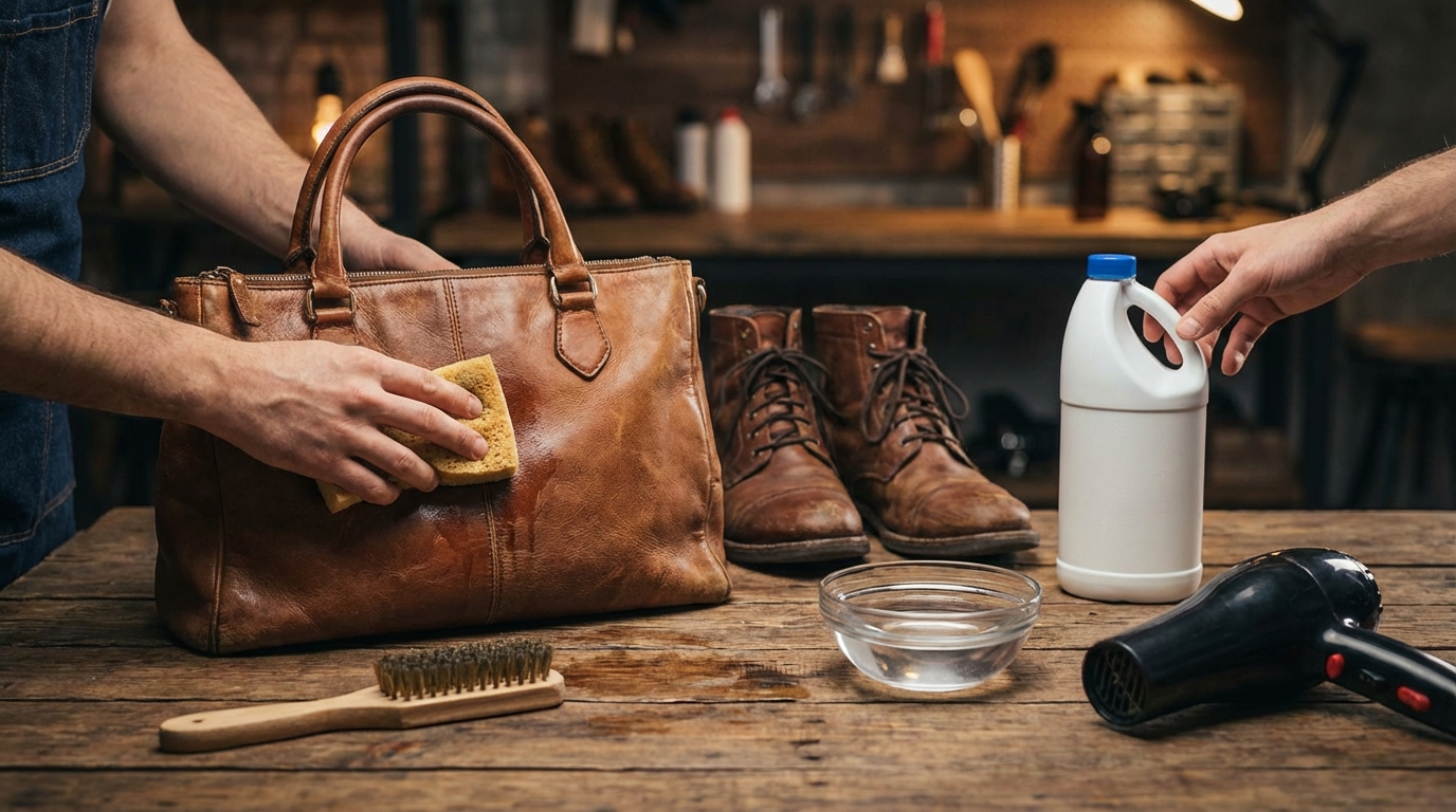 革製品の手入れでやってはいけないNG行為5選