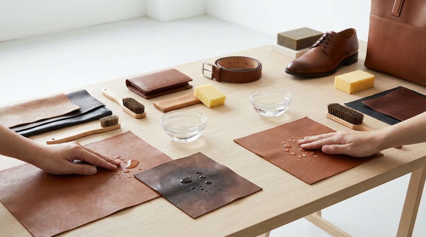 【革の種類別】水洗いOK・NGの判断基準