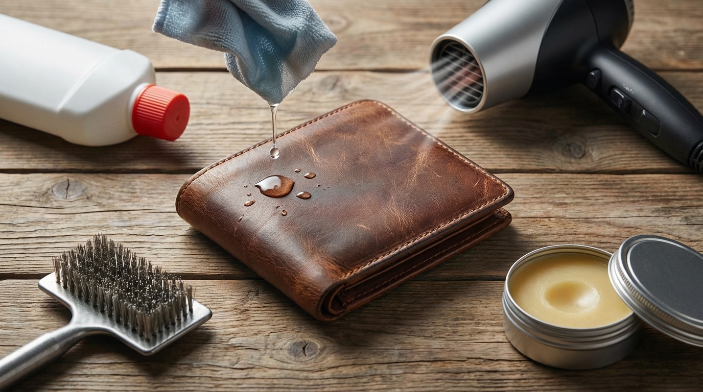革財布のお手入れでやってはいけない5つのNG行動