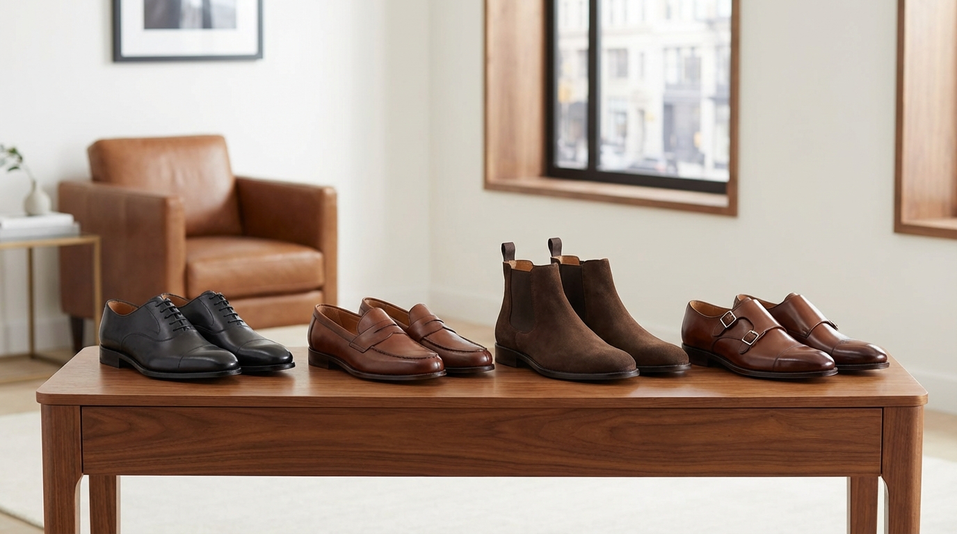 【シーン別】メンズ革靴の種類はこう選ぶ