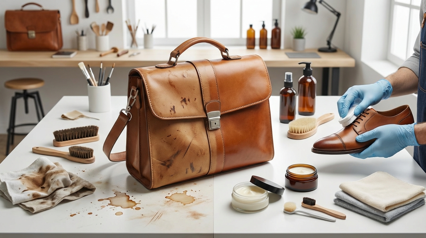 【汚れ別】革製品の汚れ落とし方法とコツ