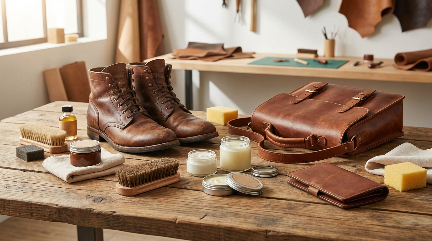 革製品の汚れ落としに揃えたい道具とおすすめ製品