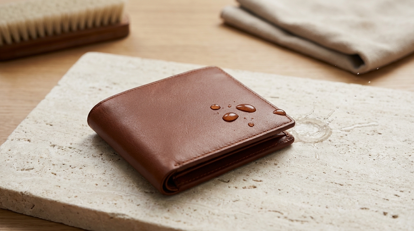 【結論】革財布の水洗いは基本NG｜知っておくべき例外と対処法