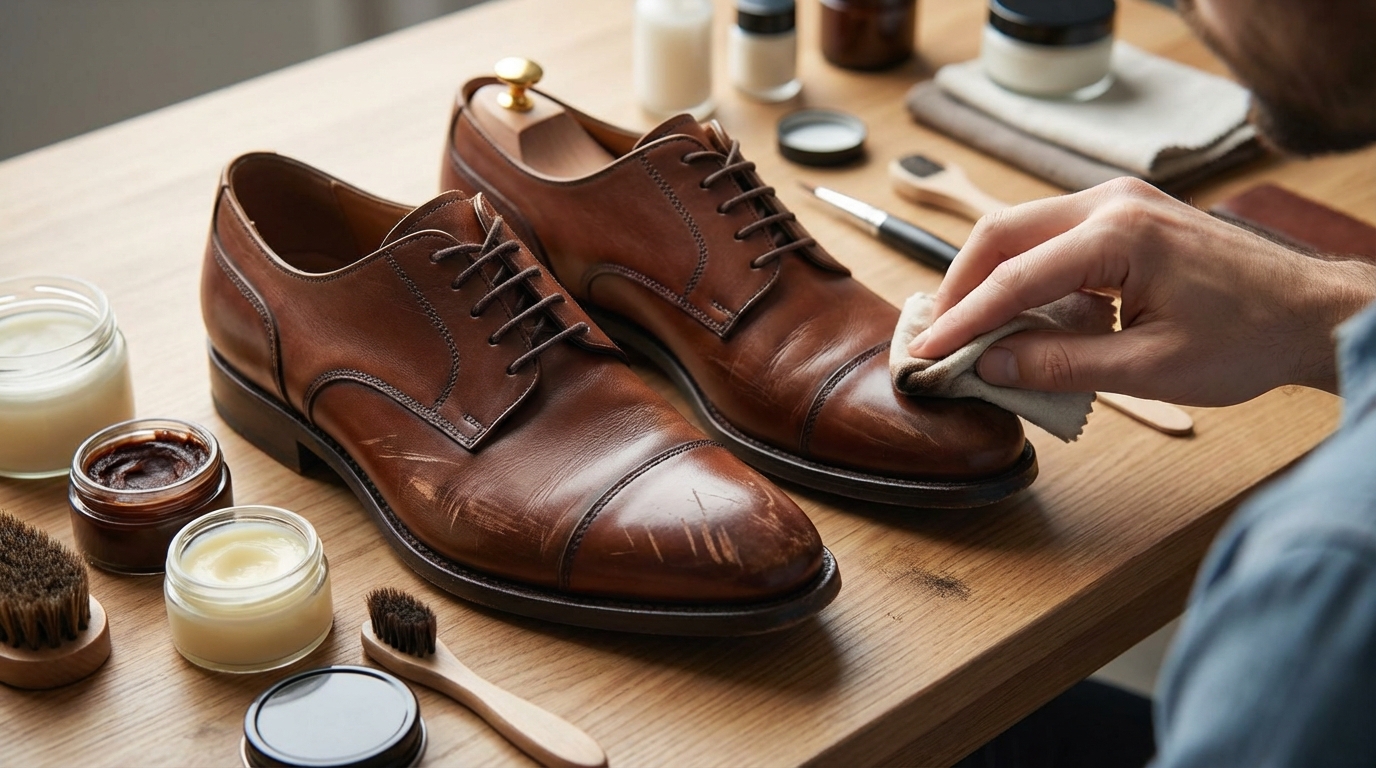 【傷タイプ別】革靴の傷の直し方を徹底解説