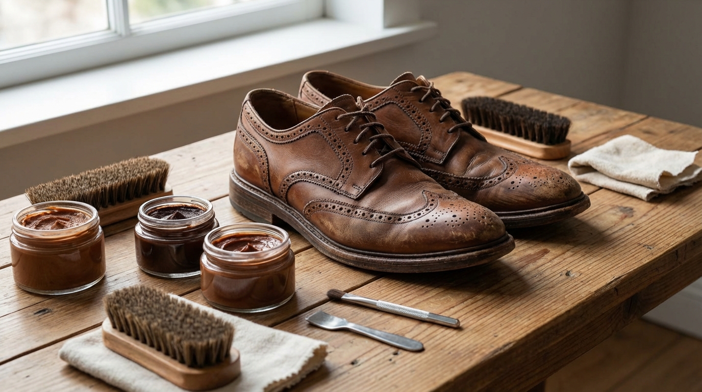 革靴の傷補修におすすめのクリーム・アイテム3選