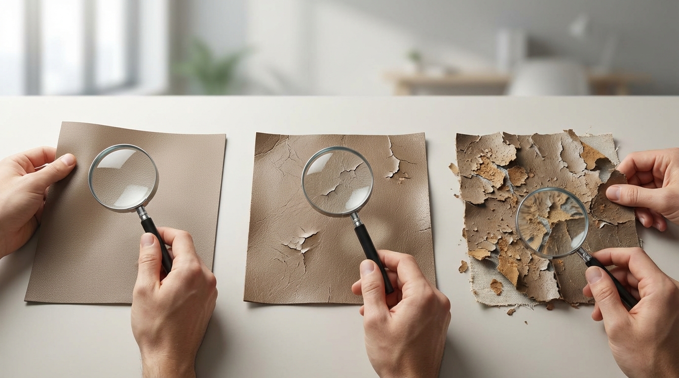 【症状別】合皮の加水分解レベルをセルフチェック