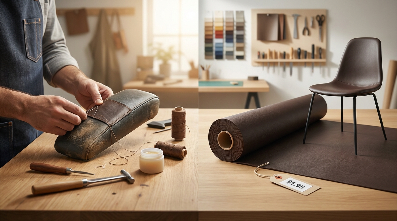 修理か買い替えか？合皮の状態別に判断基準を解説