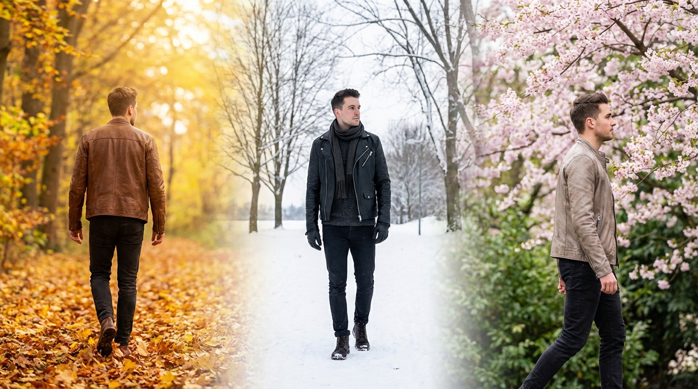 革ジャンを着る時期はいつからいつまで?月別ガイド