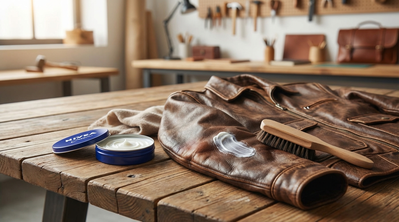 なぜニベアで革ジャンの手入れができるのか