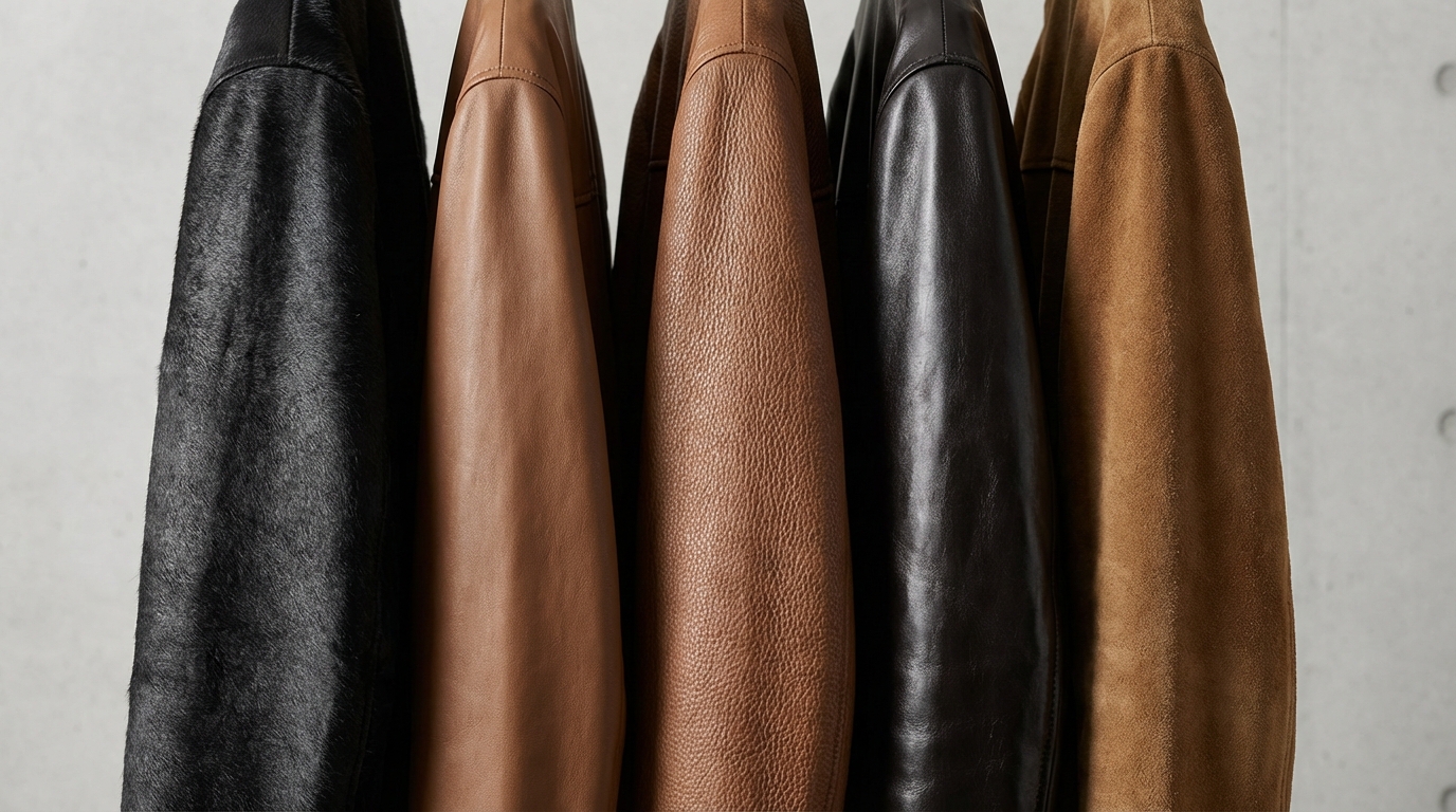 【素材別】革ジャンに使われる5種類の革と特徴