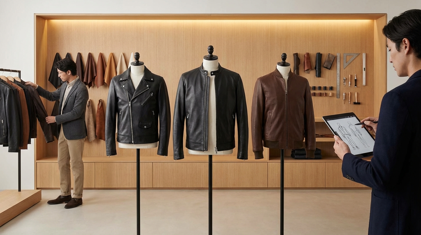 失敗しない革ジャンの種類の選び方|体型・目的別ガイド