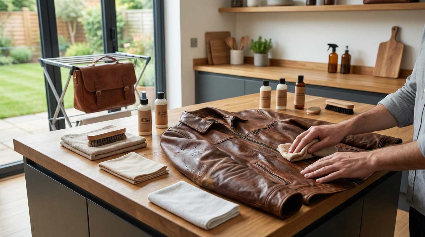 洗濯した革製品を自宅で復活させる7ステップ