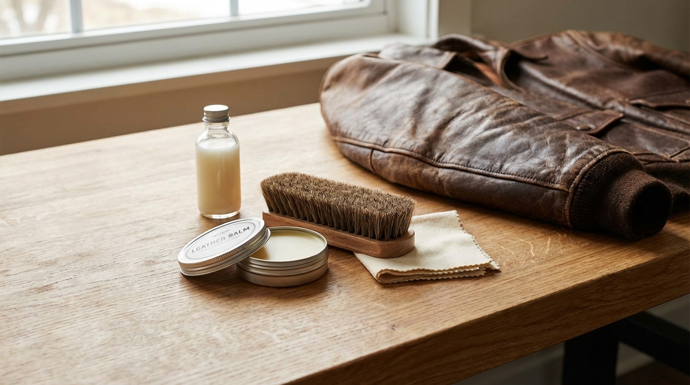 購入前に知っておきたい革ジャンのお手入れ基礎知識