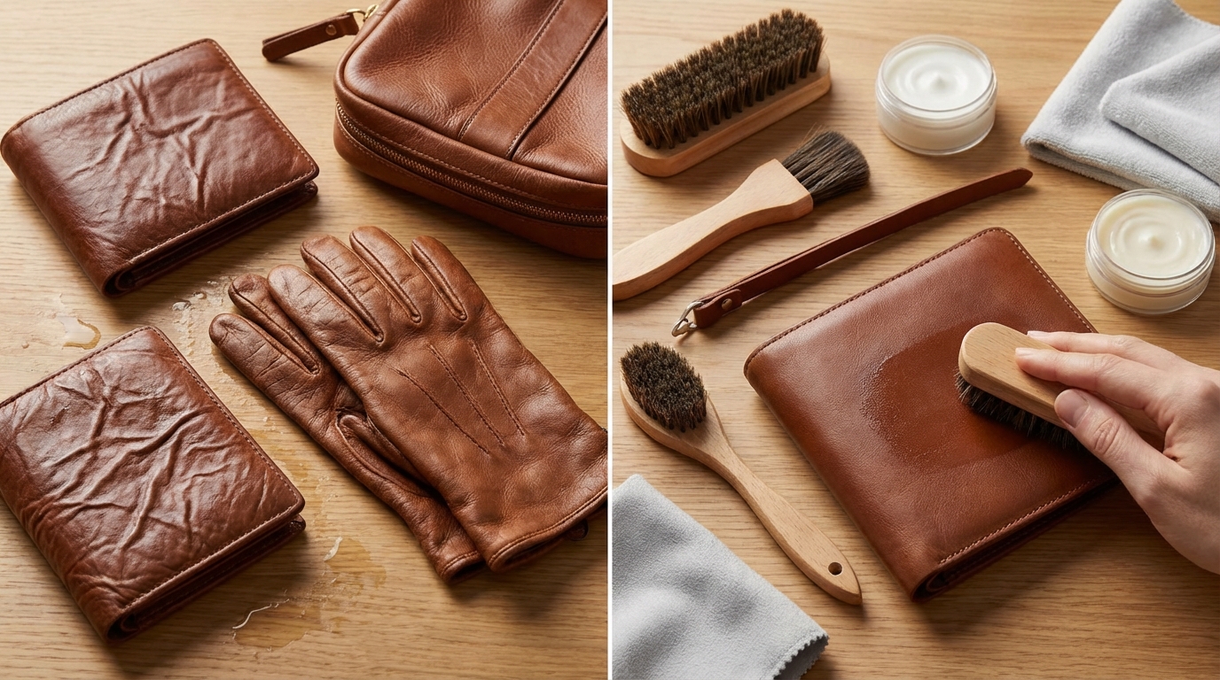 【アイテム別】洗濯してしまった革製品の復活ポイント
