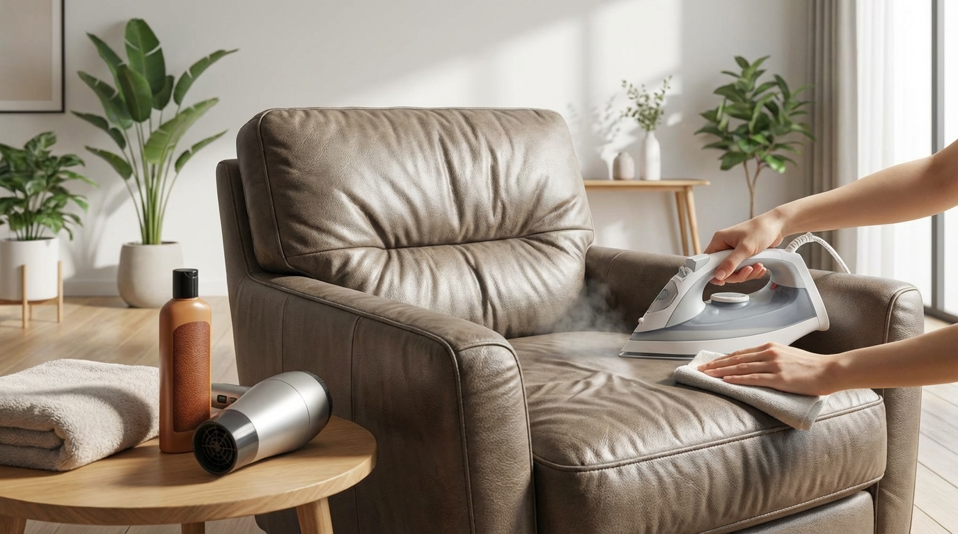 【結論】合皮のしわは自宅で簡単に直せる！3つの方法と成功のコツ