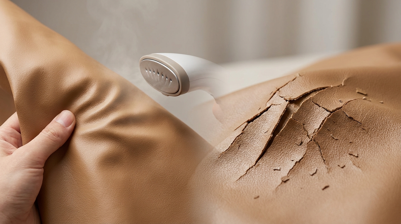 合皮にしわができる原因と「直せるしわ」の見分け方