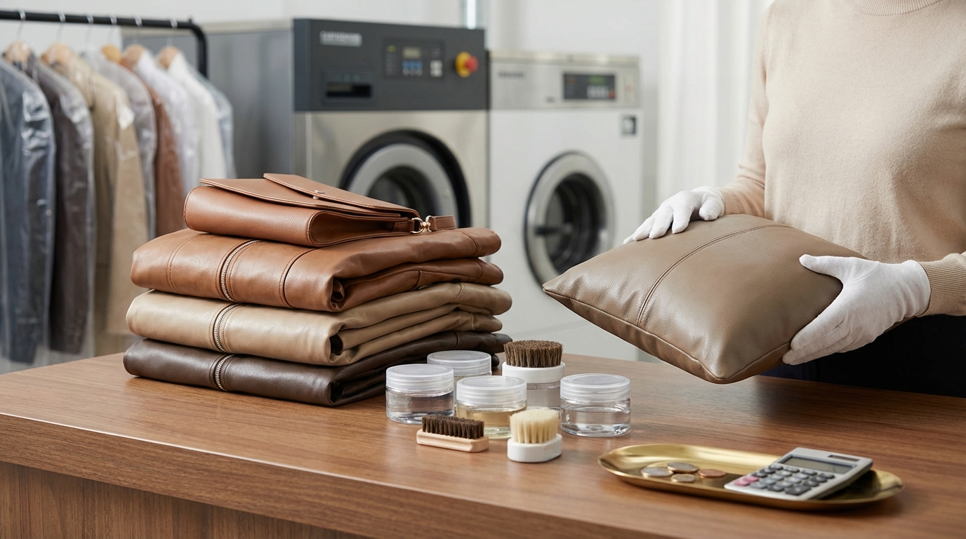 合皮をクリーニングに出すべきケースと料金目安