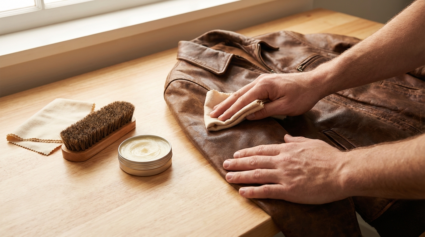 【仕上げ】革ジャンを洗った後のケアで長持ちさせる方法