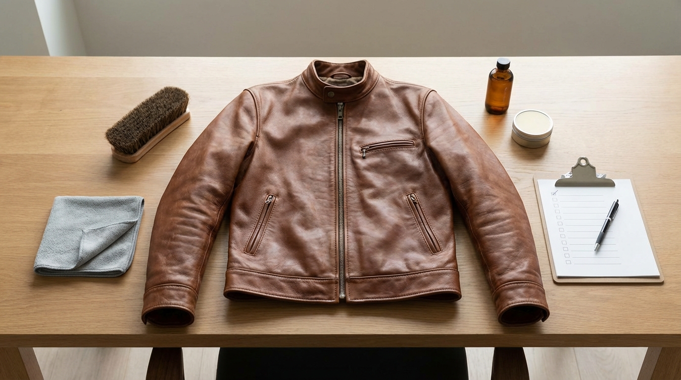 まとめ|革ジャンの洗い方チェックリスト【保存版】