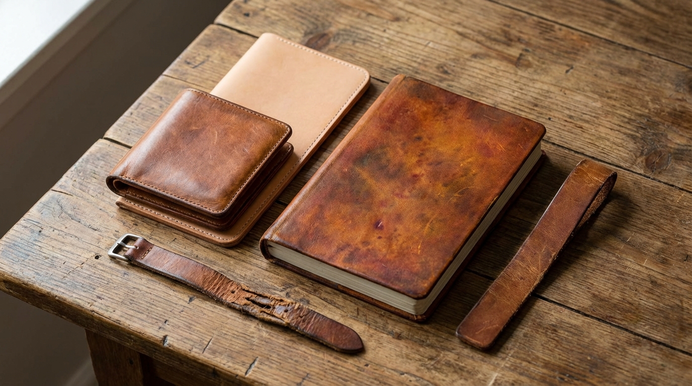 革製品の経年変化とは？エイジングの意味と劣化との違い