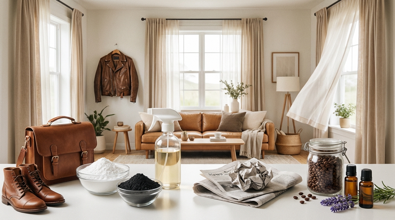 【自宅でできる】革製品の臭いを消す7つの方法