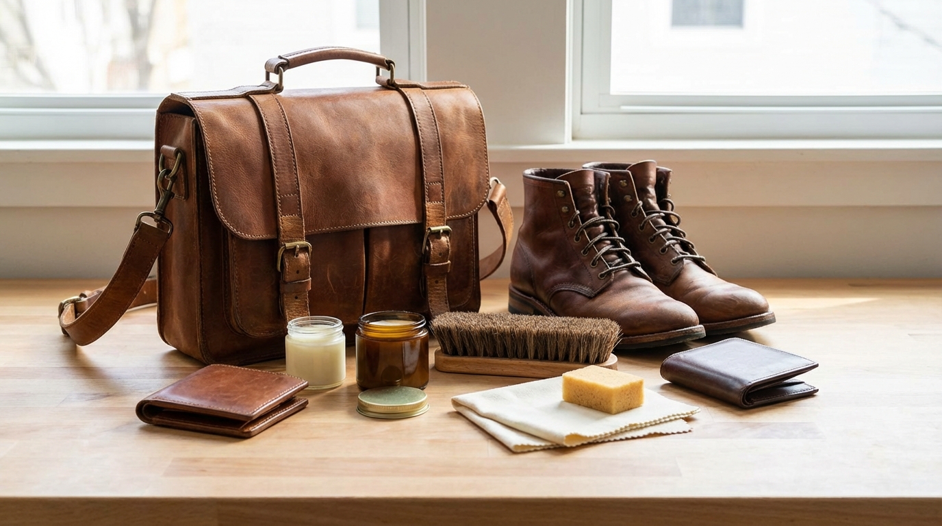 本革製品の基本的なお手入れ方法
