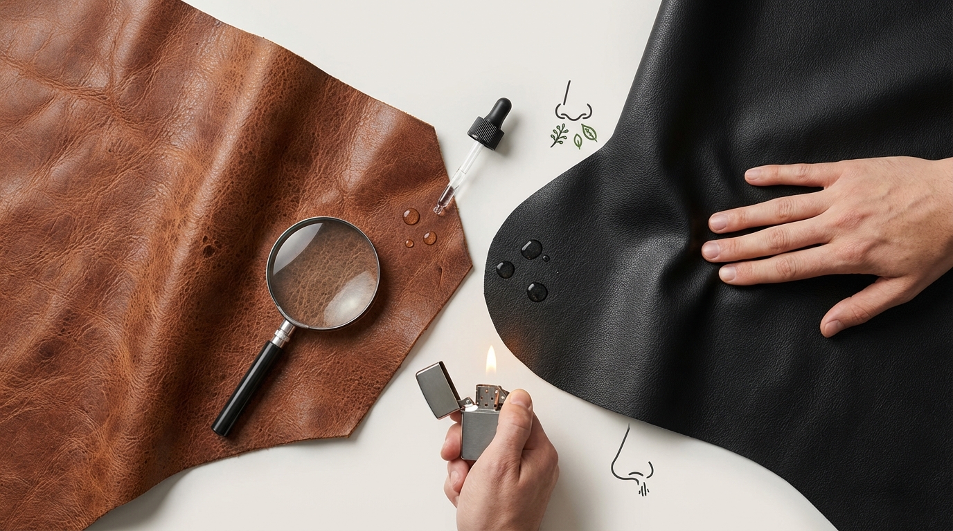 まとめ｜5つの方法を組み合わせて本革・合皮を確実に見分けよう