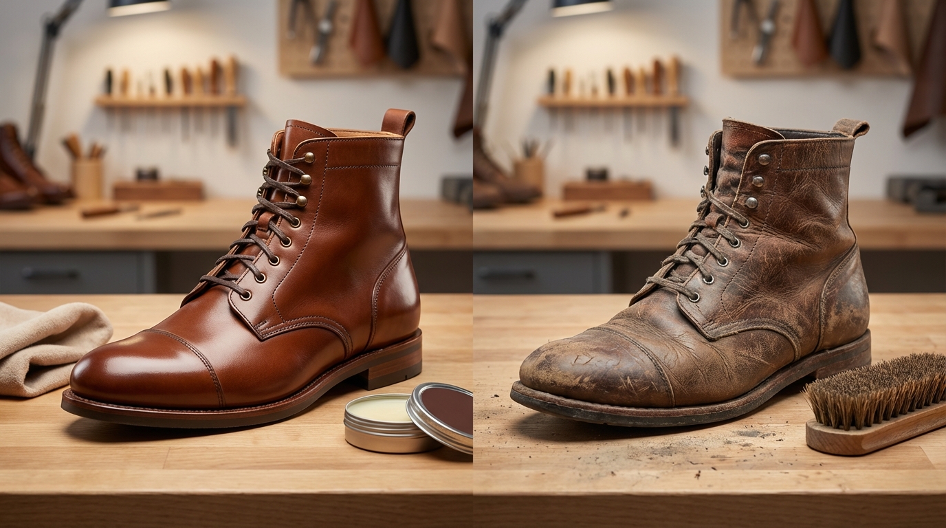 なぜ革製品を磨くのか?効果と放置リスク