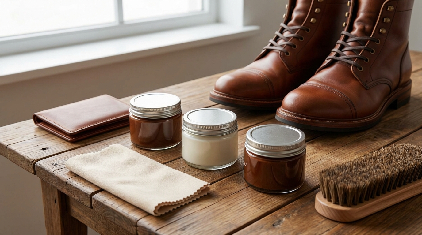 初心者におすすめの革用クリーム3選