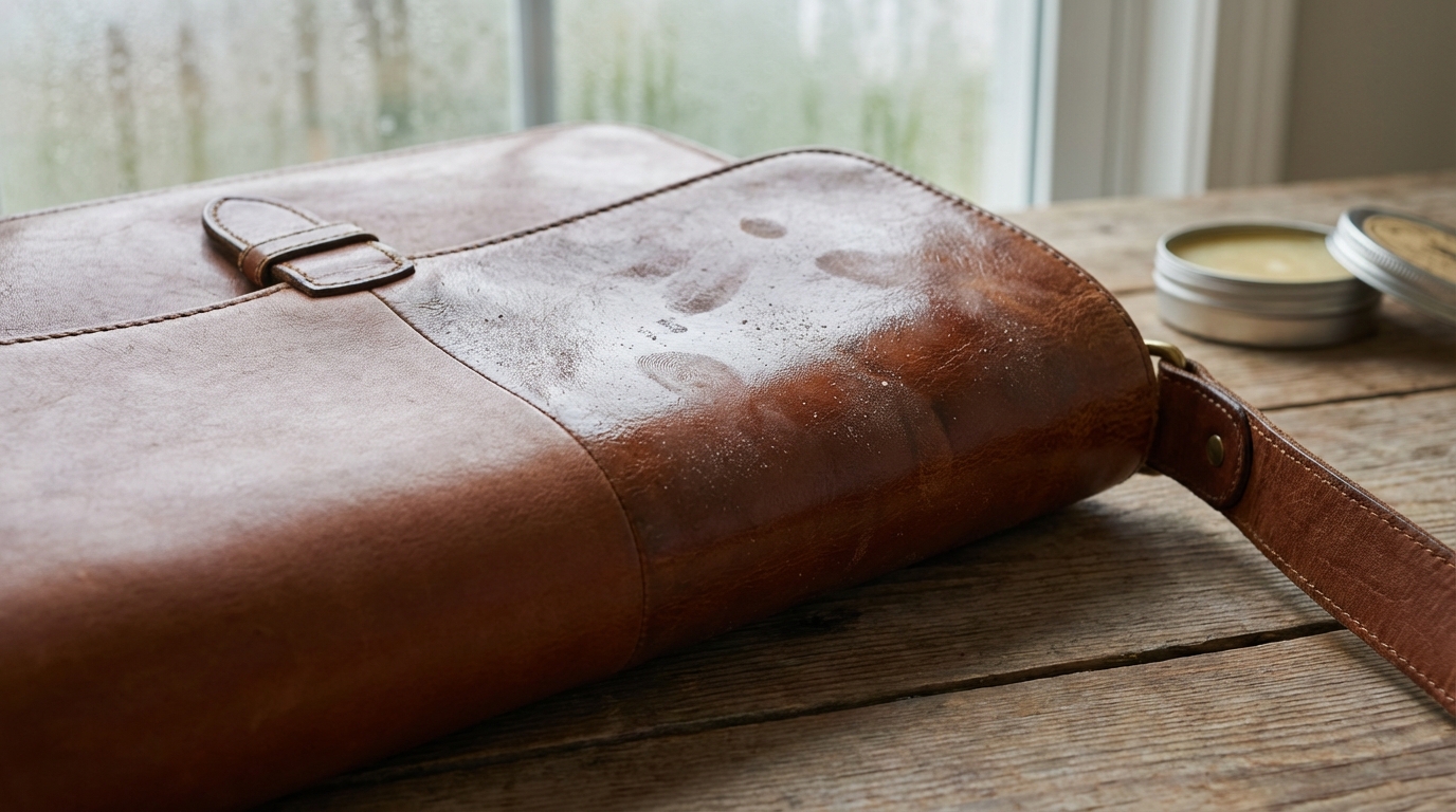 革製品がベタベタになる3つの原因と見分け方