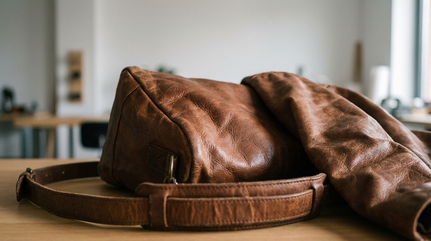 革製品にシワができる3つの原因