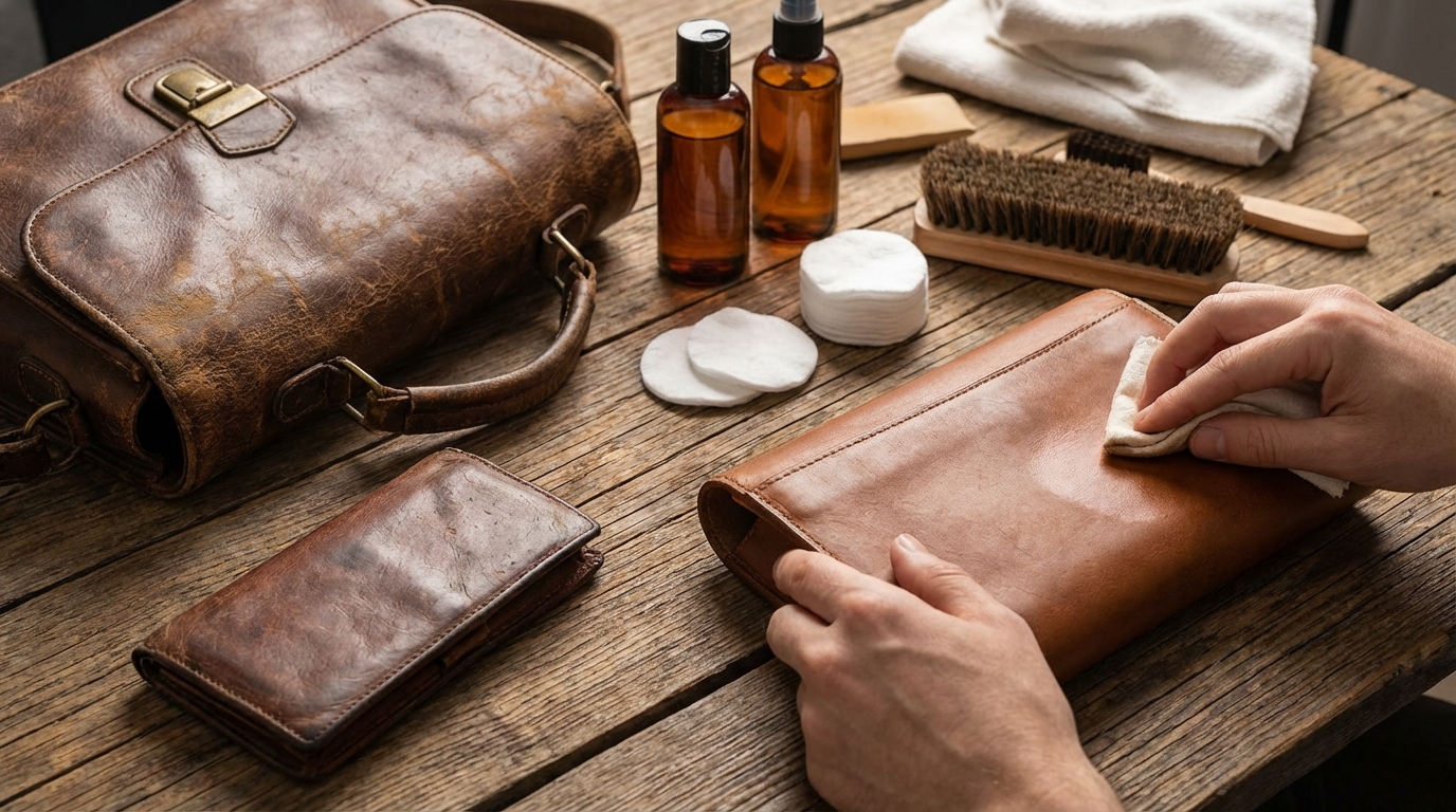 【原因別】革製品のベタベタを自分で直す具体的な手順