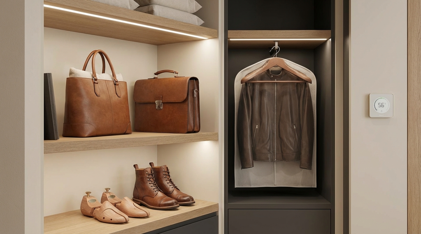 革製品のシワを予防する正しい保管方法