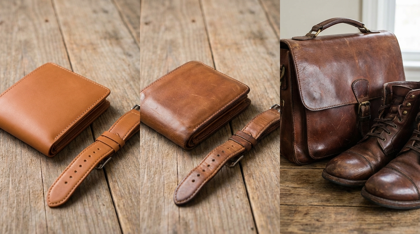 【時系列で見る】革製品エイジングのリアルな変化