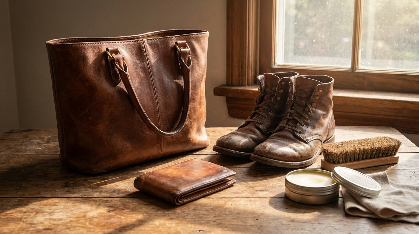 革製品のエイジングを早める3つのコツ