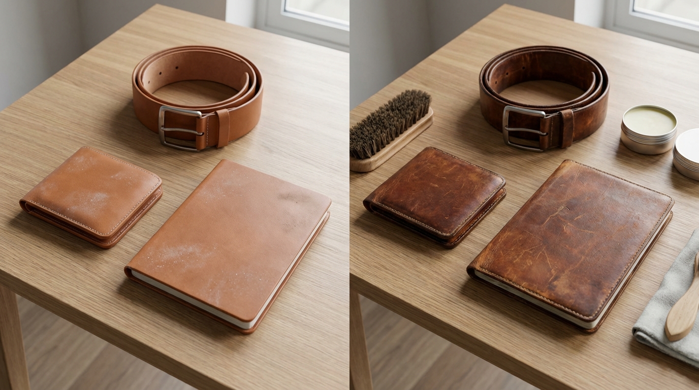 革製品がエイジングしない？原因と対策を解説