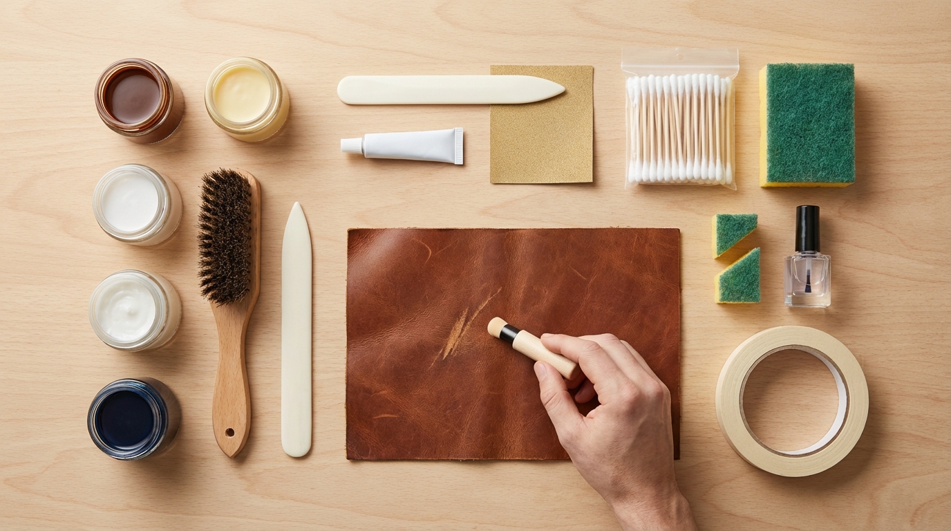 革製品の傷補修に必要な道具リスト|100均で代用できるものも紹介