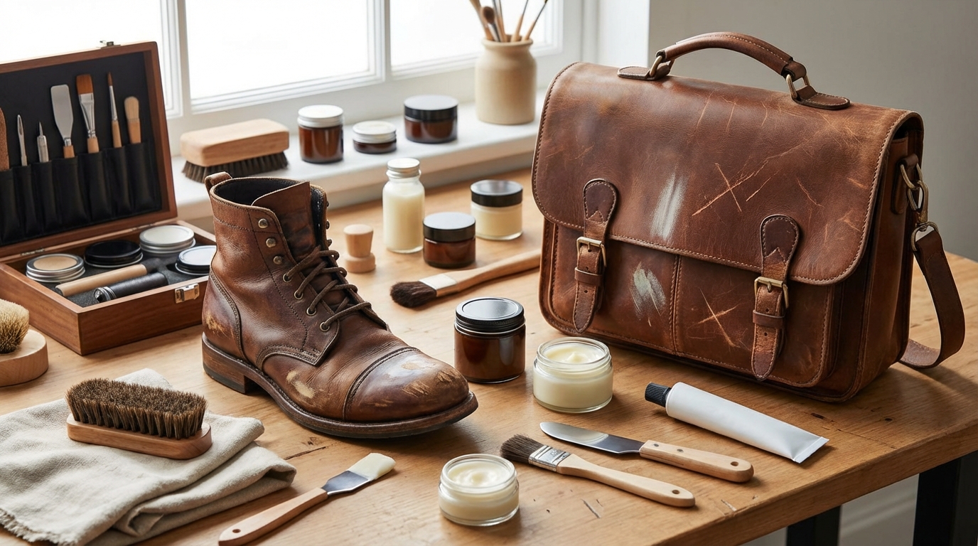 おすすめの革補修クリーム・補修キット5選