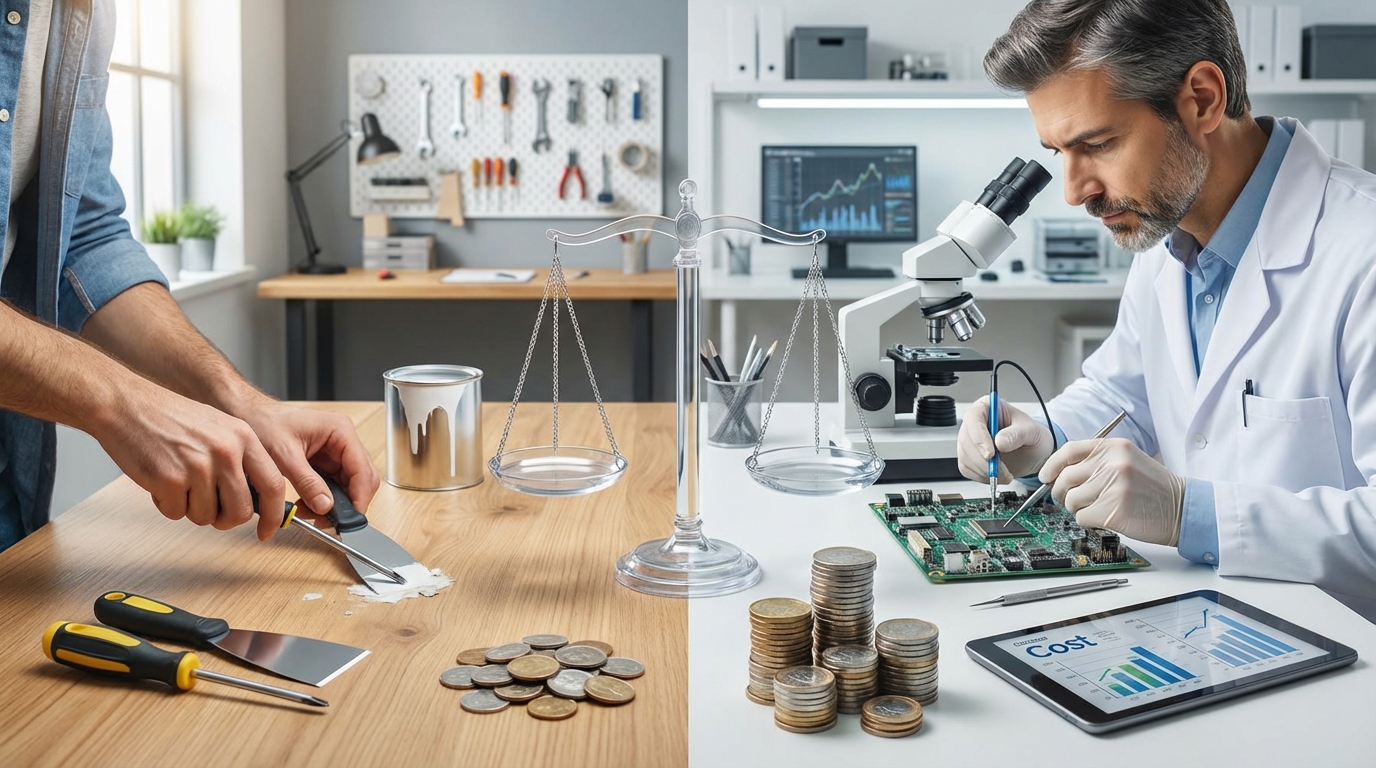 セルフ補修とプロ修理どちらを選ぶ?料金相場も解説