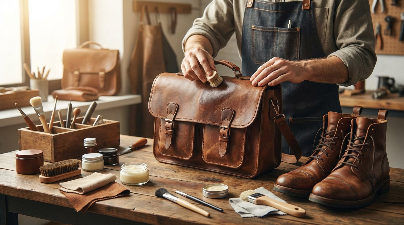 補修後の革製品を長持ちさせるメンテナンス方法