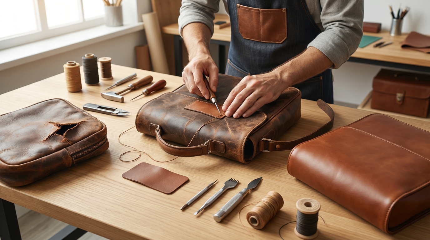 【結論】革製品の破れ修理｜費用・期間・方法を30秒で確認