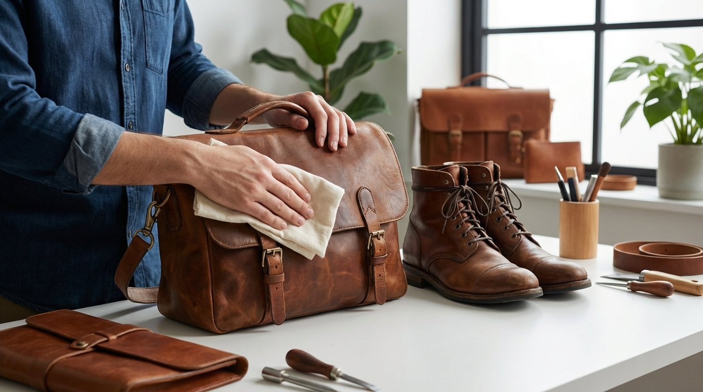 革製品の乾拭きを習慣化するコツ